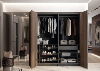 Garderoba Smart ANTHRACITE WL - nowoczesna garderoba na wymiar