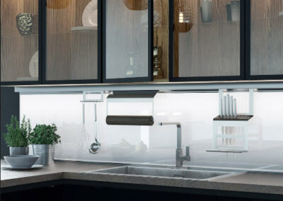 Kuchnia Loft Glass Nowoczesna kuchnia w loftowym stylu